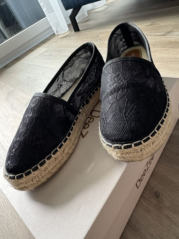 Espadryle DeeZee 38 czarne