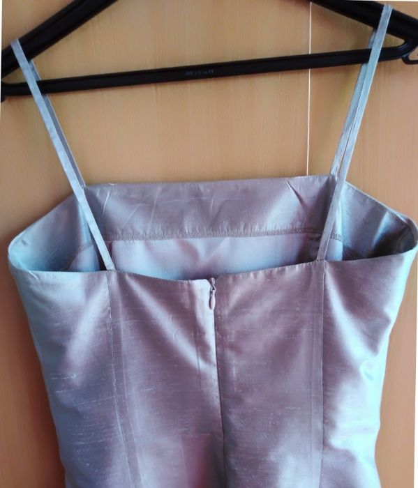 Vestido rosa 100% seda natural da Tintoretto. Óptimo preço