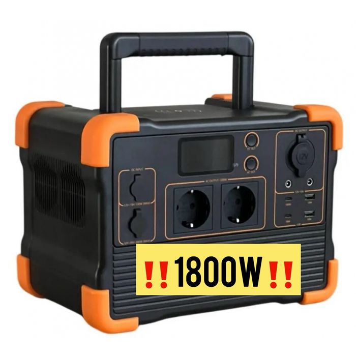 ‼️Зарядна станція 1800 Вт /9,4 кг чиста синусоїда‼️