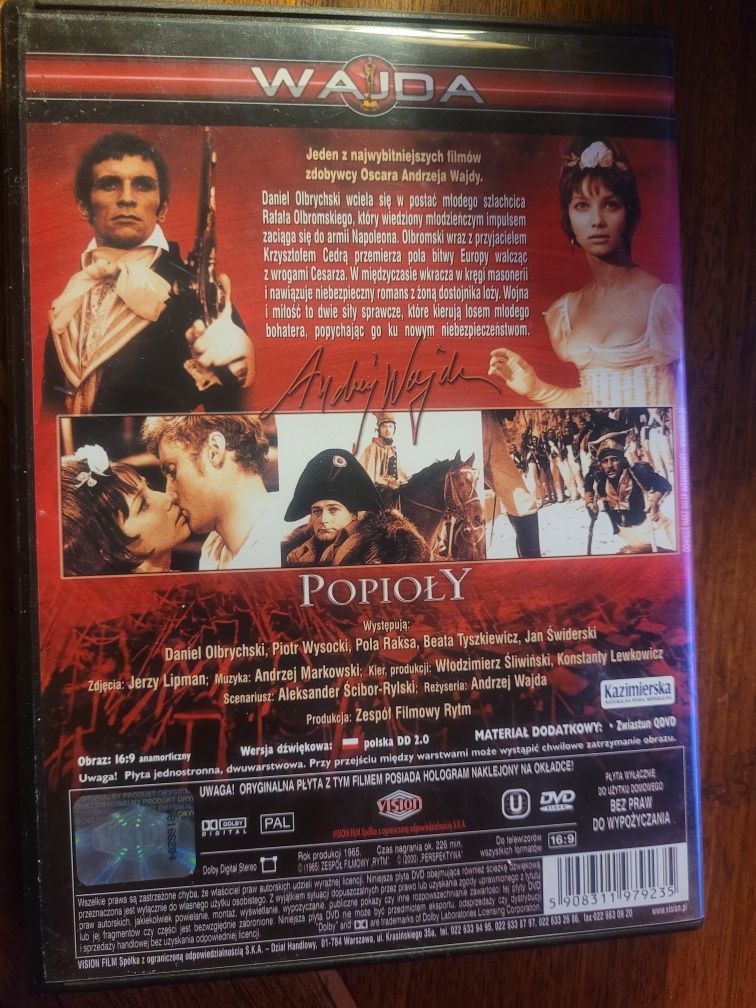 DVD Popioły /Andrzej Wajda/ 2000 Perspektywa