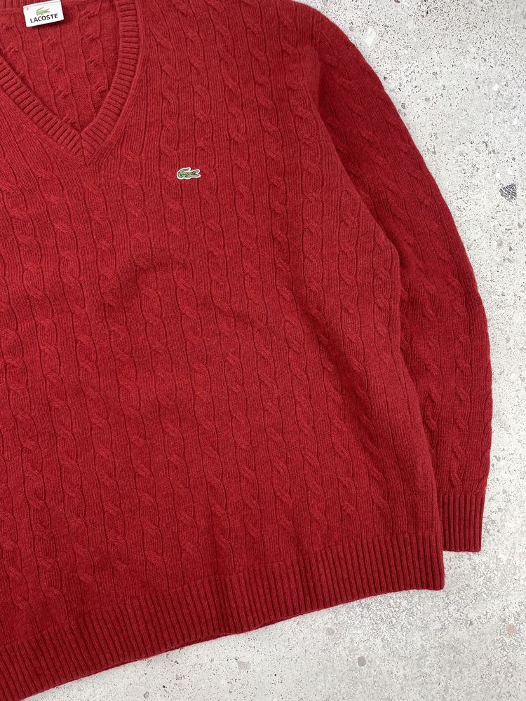 Lacoste Wool Sweater чоловіча кофта світер Оригінал