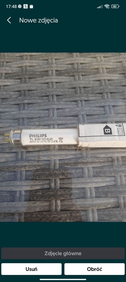 Świetlówki TL8W Philips