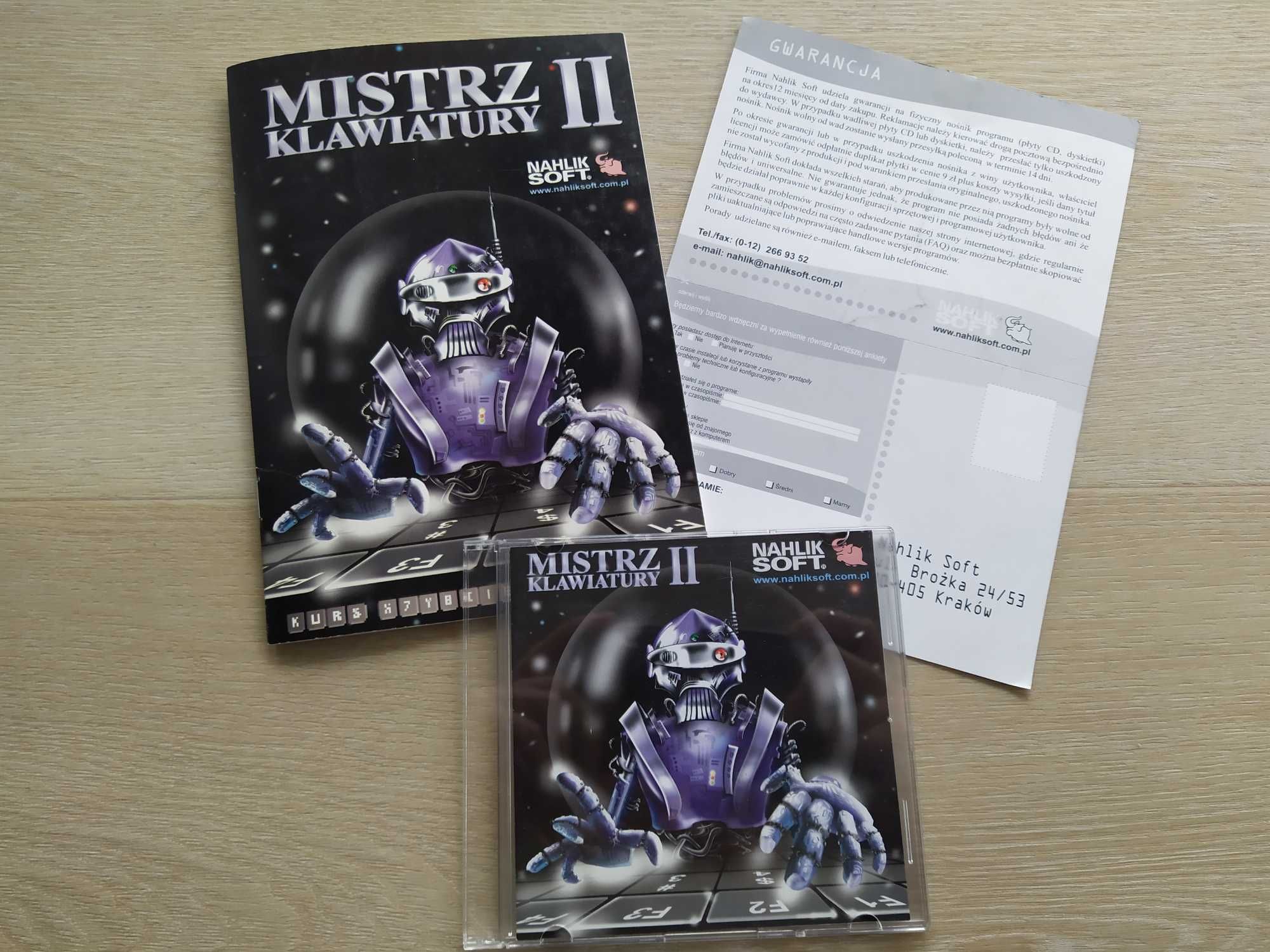 Mistrz Klawiatury II 2 BIG BOX + Licencja - UNIKAT - BIG BOX