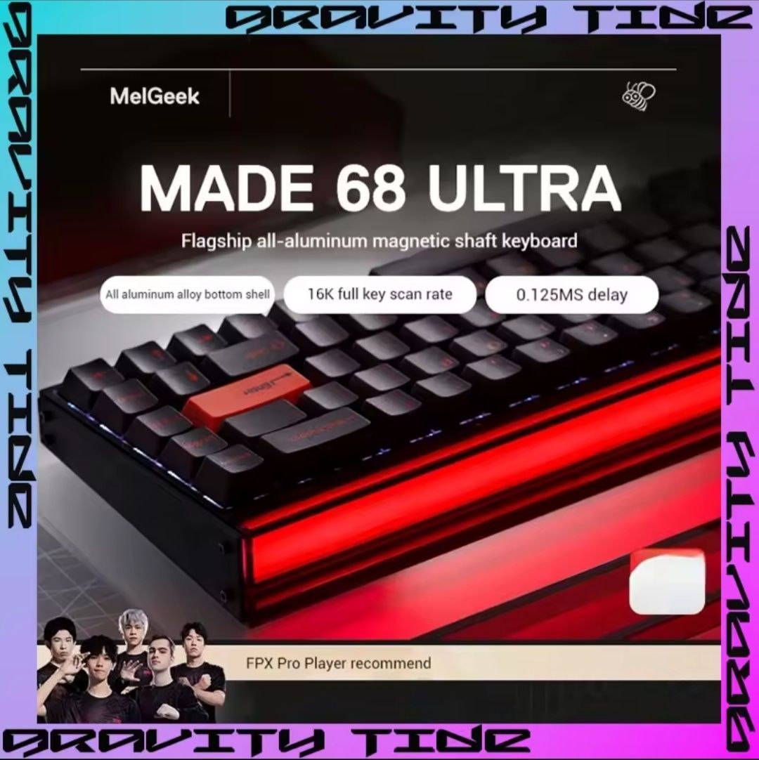 MelGeek Made68 Ultra Механическая RGB Клавиатура