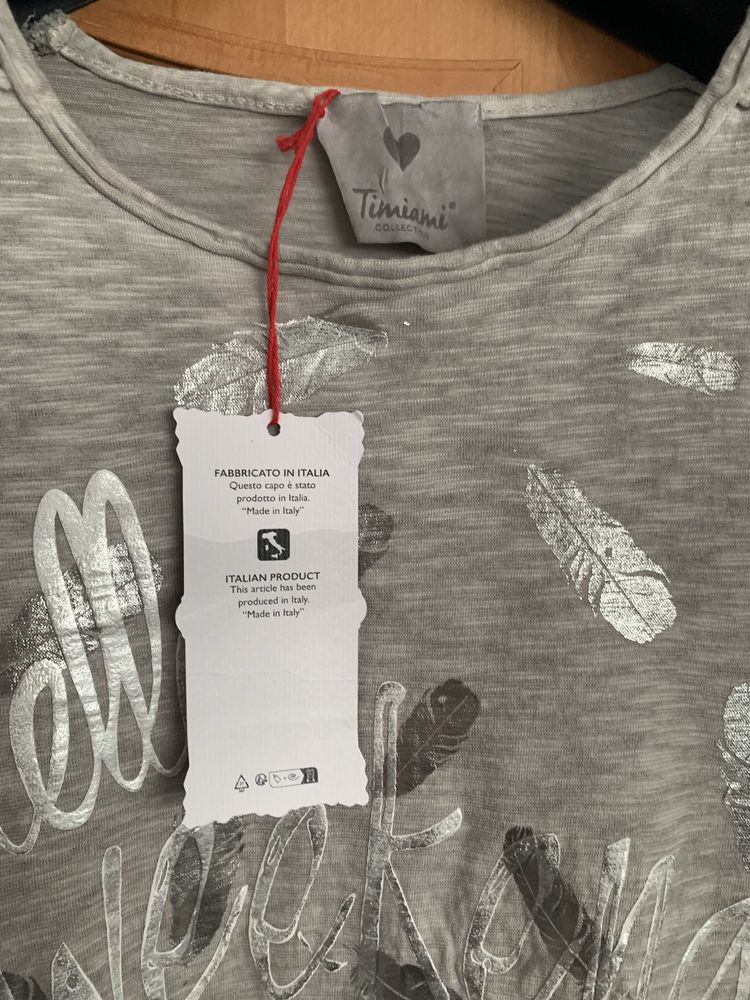 Sprzedam nowy (z metką) t-shirt włoski w rozmiarze L/XL