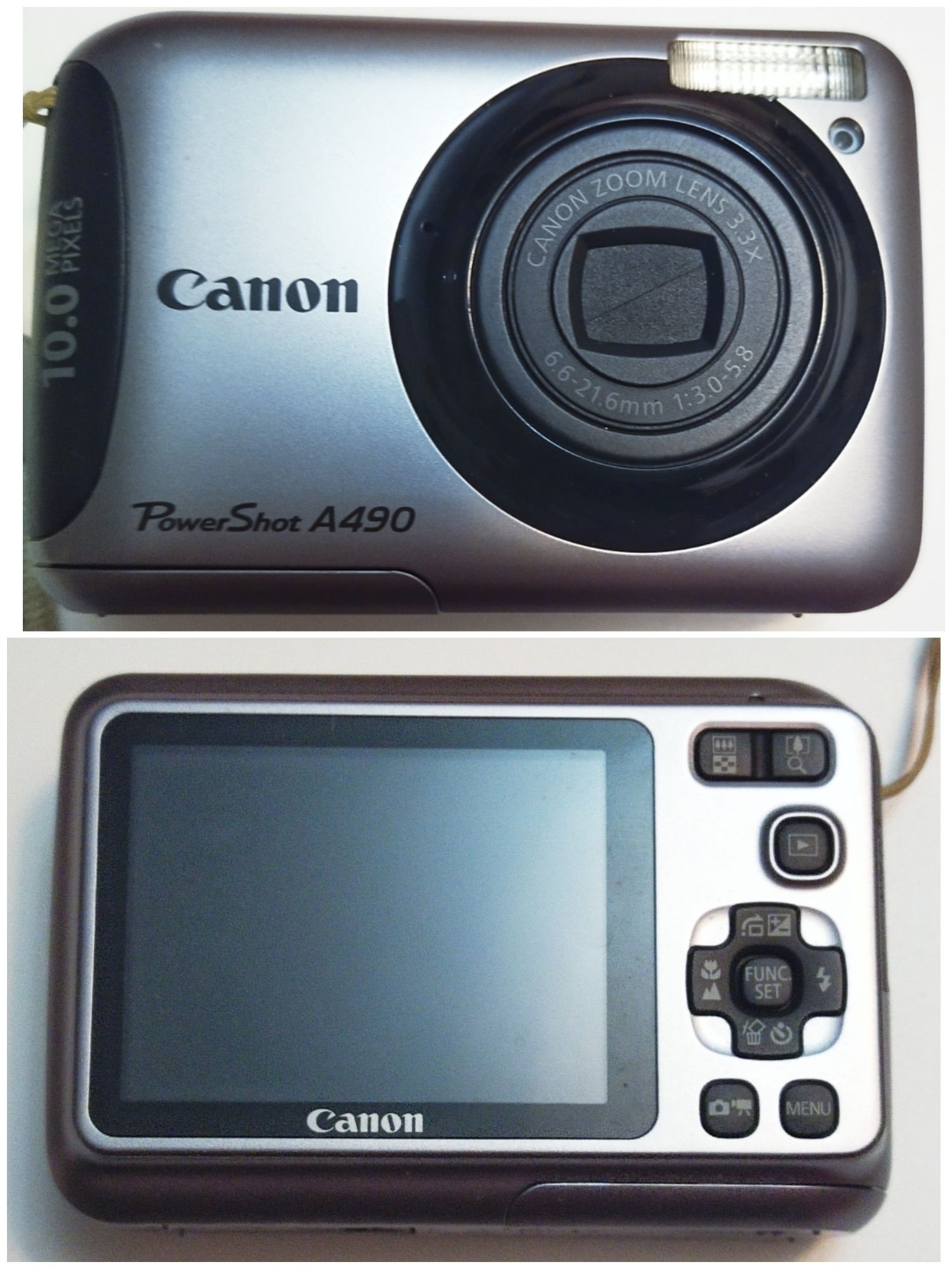 Цифровой фотоаппарат Canon PowerShot A490