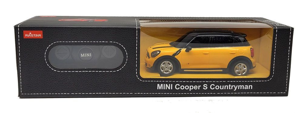 Mini Cooper S Countryman R/C skala 1:24 Rastar 71700 sterowany żółty