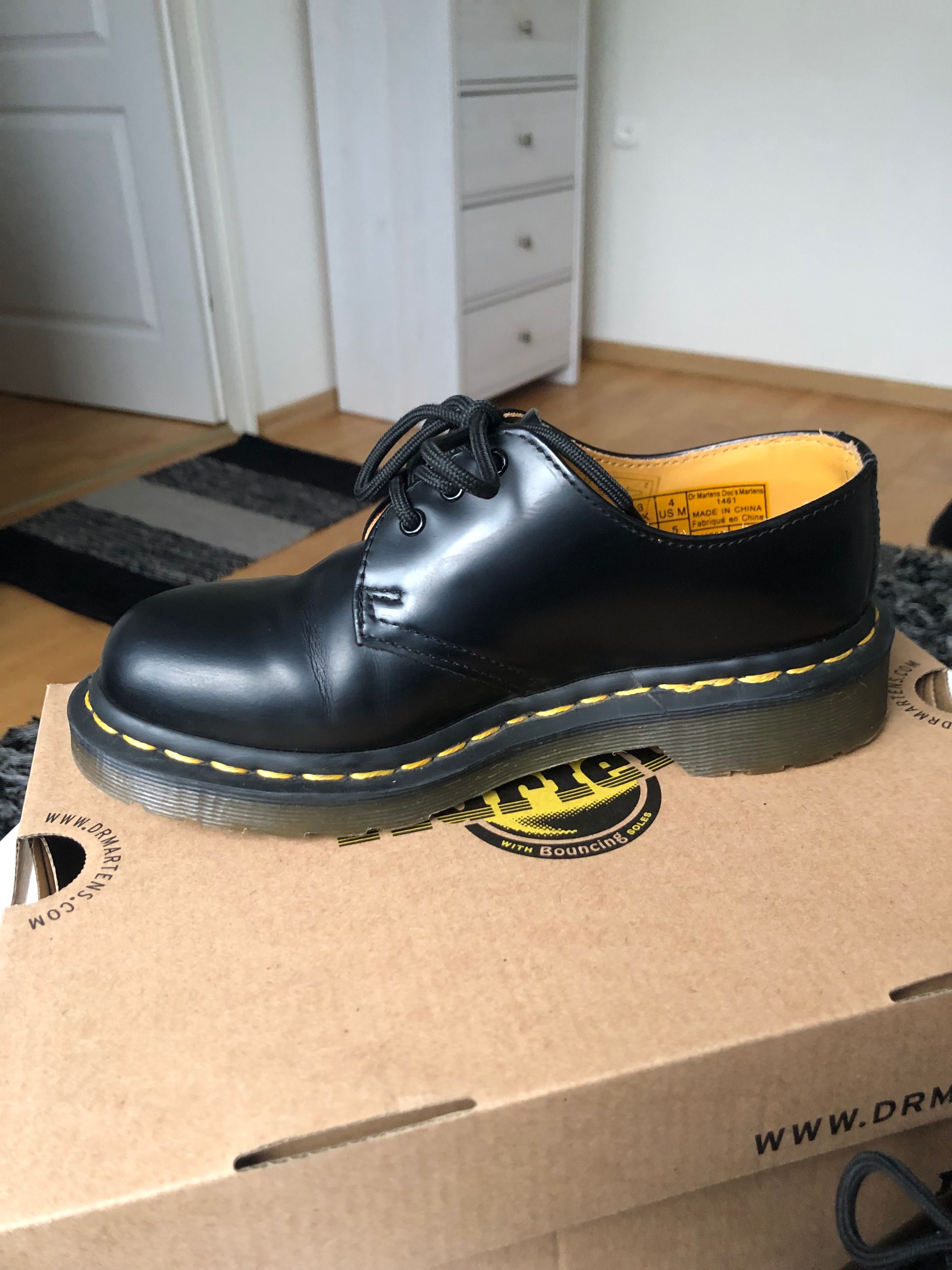 dr martens półbuty 1461 czarne