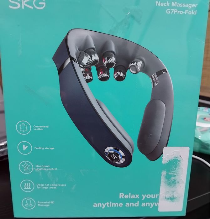 Складаний масажер для шиї SKG Neck Massager G7Pro-Fold Бездротовий мас