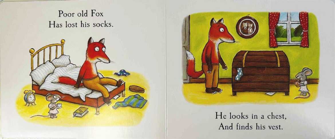 NOWA	Tales From Acorn Wood Fox's Socks (Board Book) 	Julia Donaldson