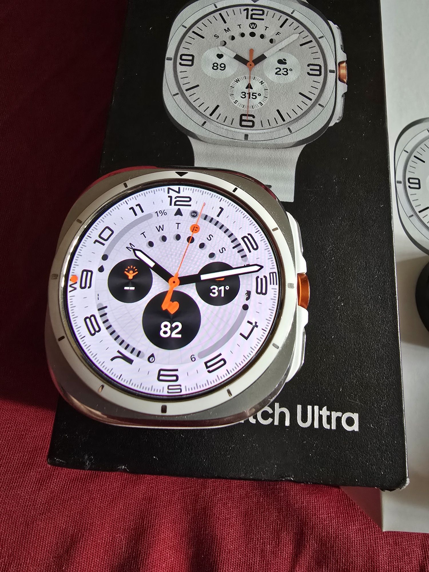 Не срочно Samsung Galaxy Watch 7 ultra 47mm titanium white