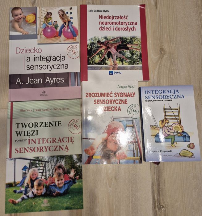 Pakiet książek integracja sensoryczna
