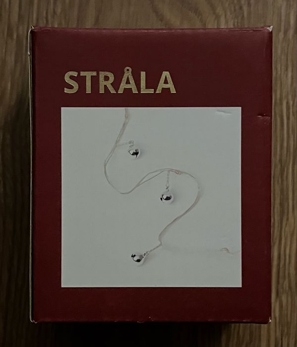 STRALA LED - owy łańcuch na baterie