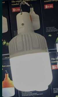 Портативна кемпінгова Led лампа на 100 Вт з зарядкою