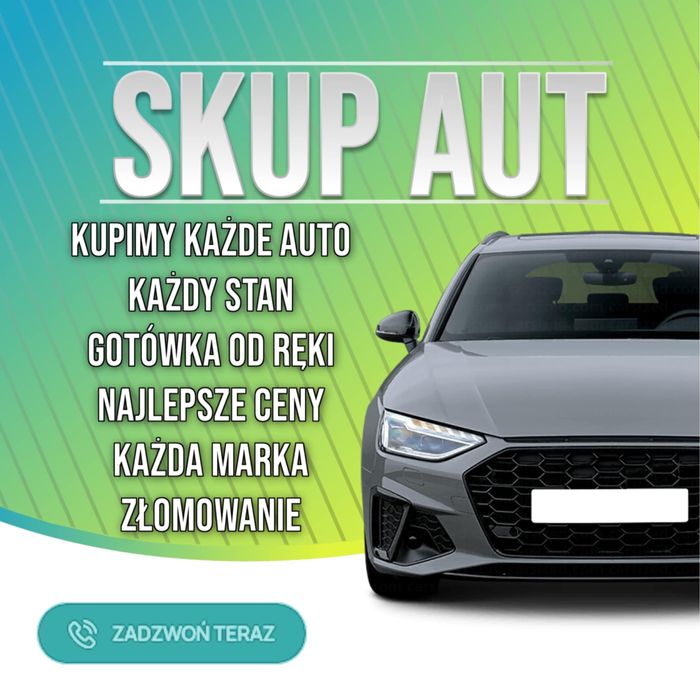 Skup Aut Samochodów /Najwyzsze Ceny/Błyskawiczny Odbiór/