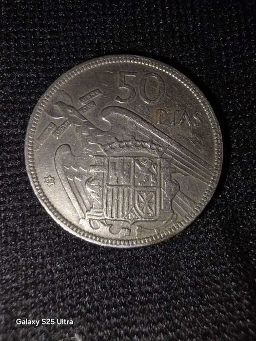 Moeda  muito rara pesetas espanhol