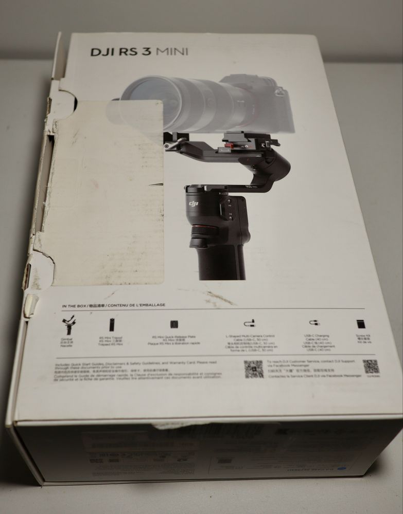 DJI Ronin RS3 Mini - Gimbal Estab. Prof. (Como Novo) + Clamp 3025