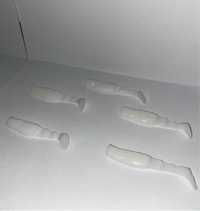 Przynęty sztuczne - białe rippery | gumy wędkarskie