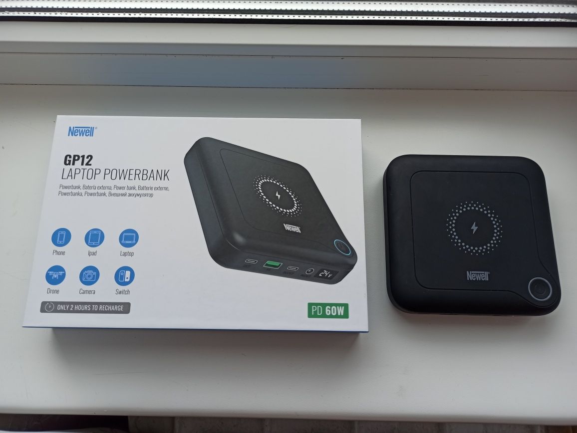 Павербанк для гаджетів та ноутбуків Newell GP12 24000 mAh