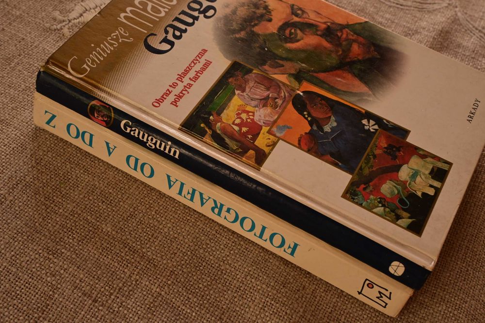 Fotografia i Paul Gauguin. Malarstwo. Zestaw 2 książek