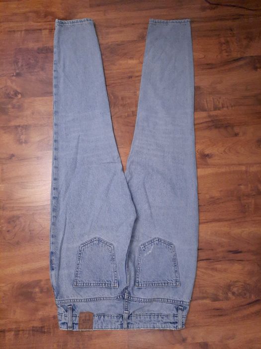 Spodnie jeansowe jeansy boyfriend Zara rozmiar 34 realnie S 36