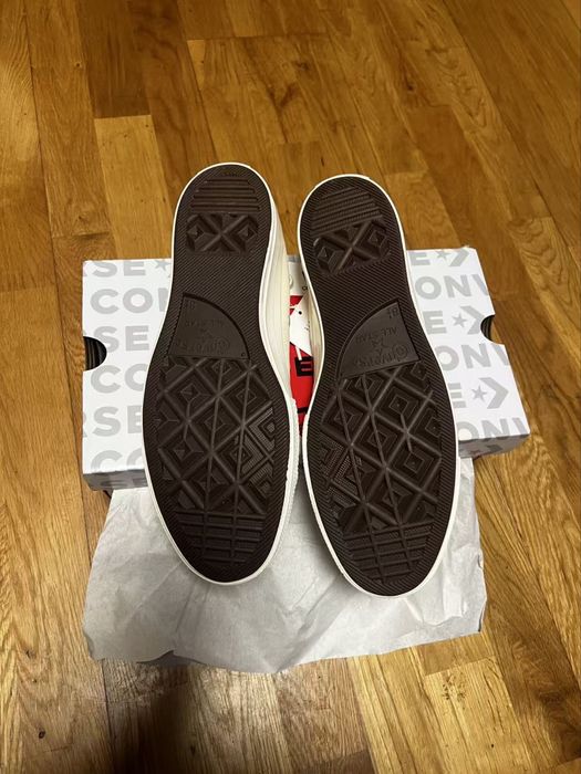 Ténis Converse x Comme des Garçons PLAY Chuck 70 - Branco