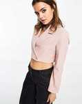 Asos Design 38 M Krótka Marynarka Różowa H15810