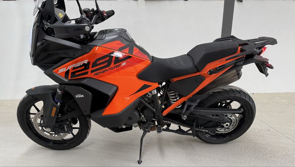 Ktm 1290 super adventure s, 2024, garantia, teckpack, akrapovic