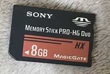 Karta Memory Stick PRO Sony 8gb