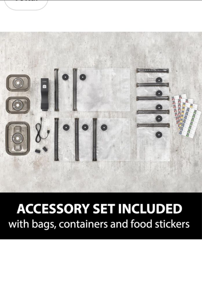 Conjunto aspirador de alimentos