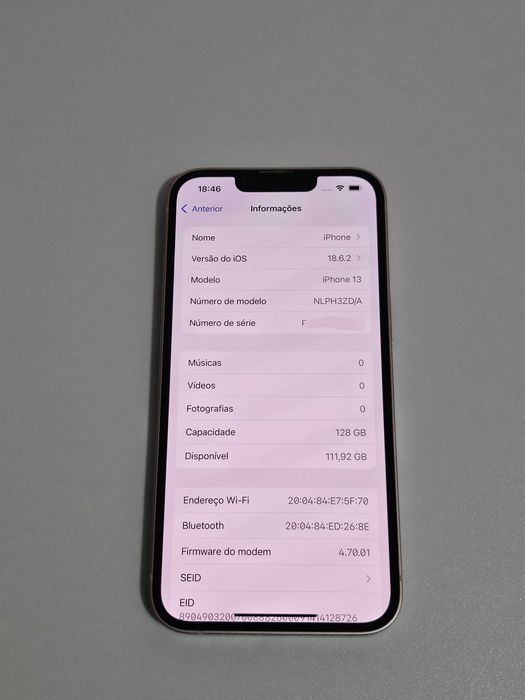 Iphone 13 128Gb 100% Bateria. Exelente.