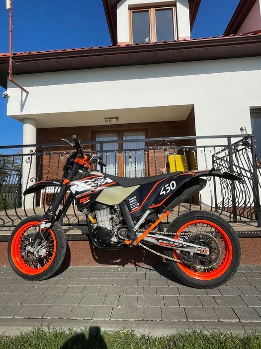 KTM EXC 450 Ktm exc 450 2011 supermoto