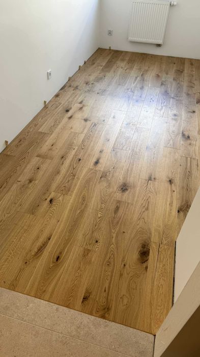 Deska podłogowa dąb lakier faza click 14x155x1100 promocja