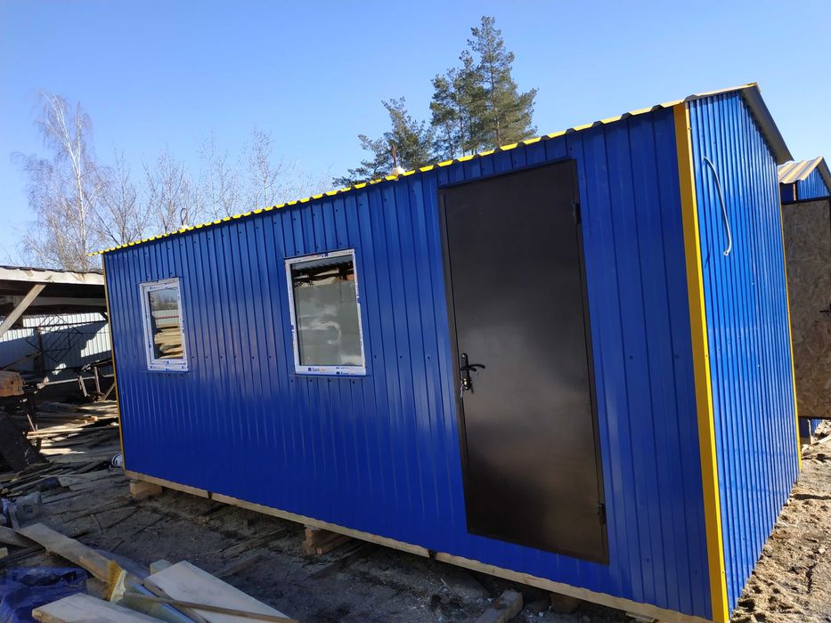 Побутівка вагончик битовка дачні сплаві прорабські