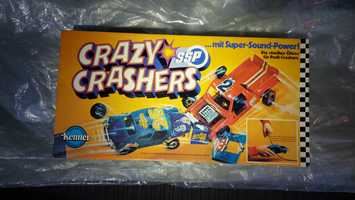 Crazy Crashers -Kenner lata 70 igła unikat zabawka crusch testowa