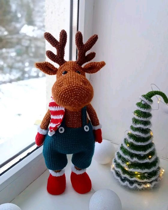 Іграшки амігурумі, ручна робота.