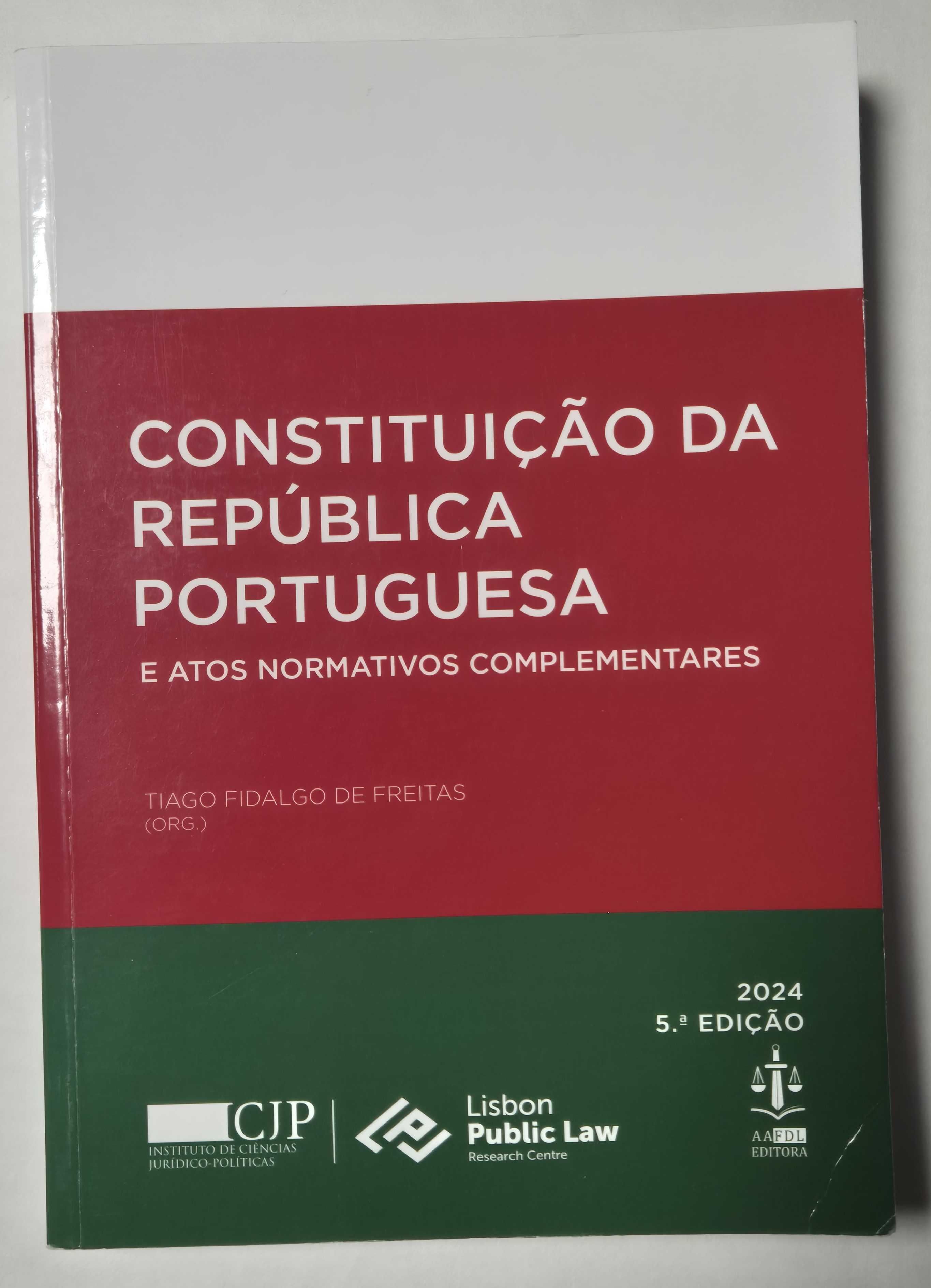 Livro "Constituição da República Portuguesa"Atos Normativos Complement