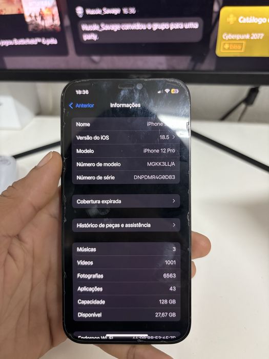 Iphone 12 Pro otimo estado