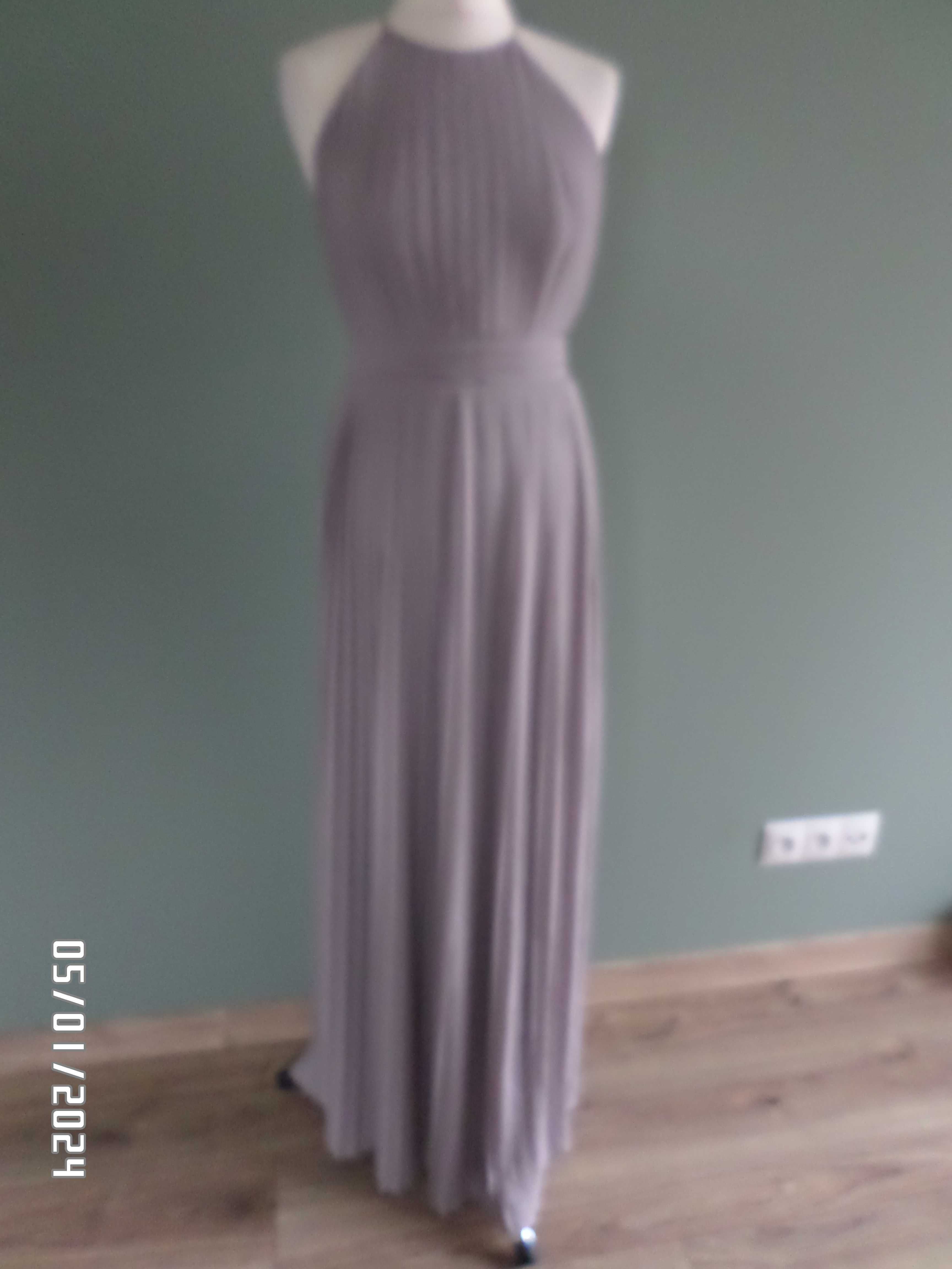 Śliczna sukienka-bal-wesele-rozmiar-S-36-druhna