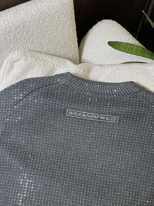Кофта зі стразами Alexander Wang! Розмір M-L! Розпродаж до 60%