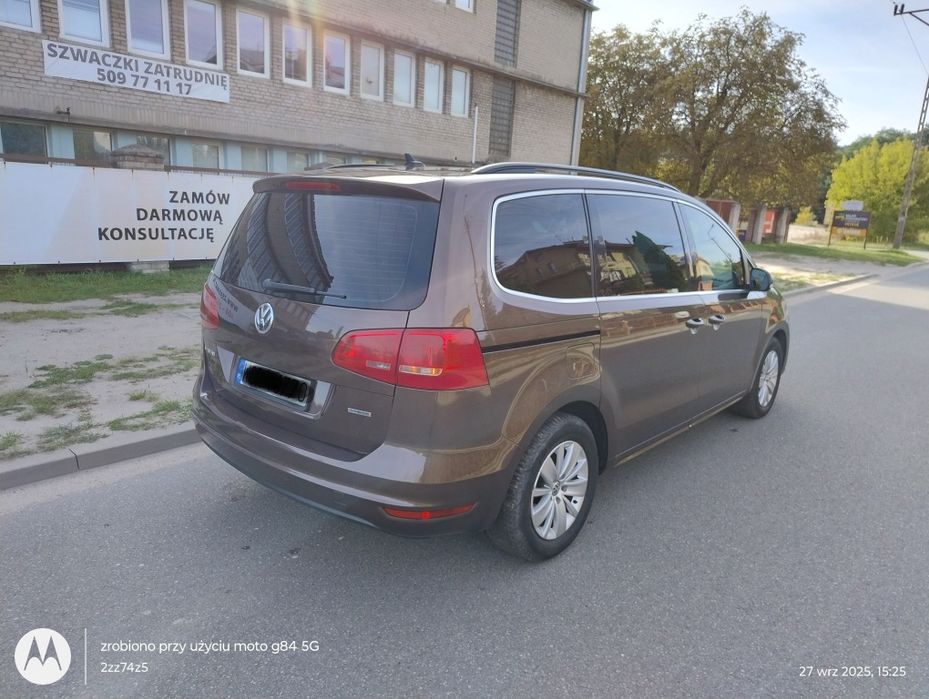 2.0 TDI 7 osobowy highline skóry foteliki dla dzieci