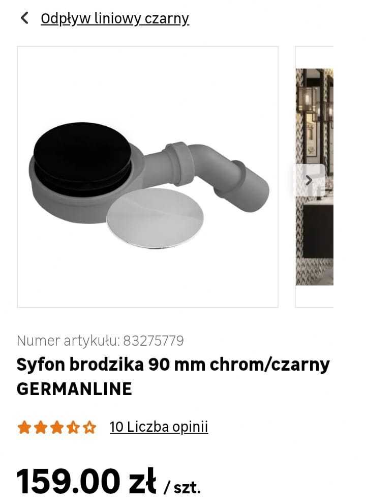 Syfon brodzikowy - oryginalnie zapakowany 90mm