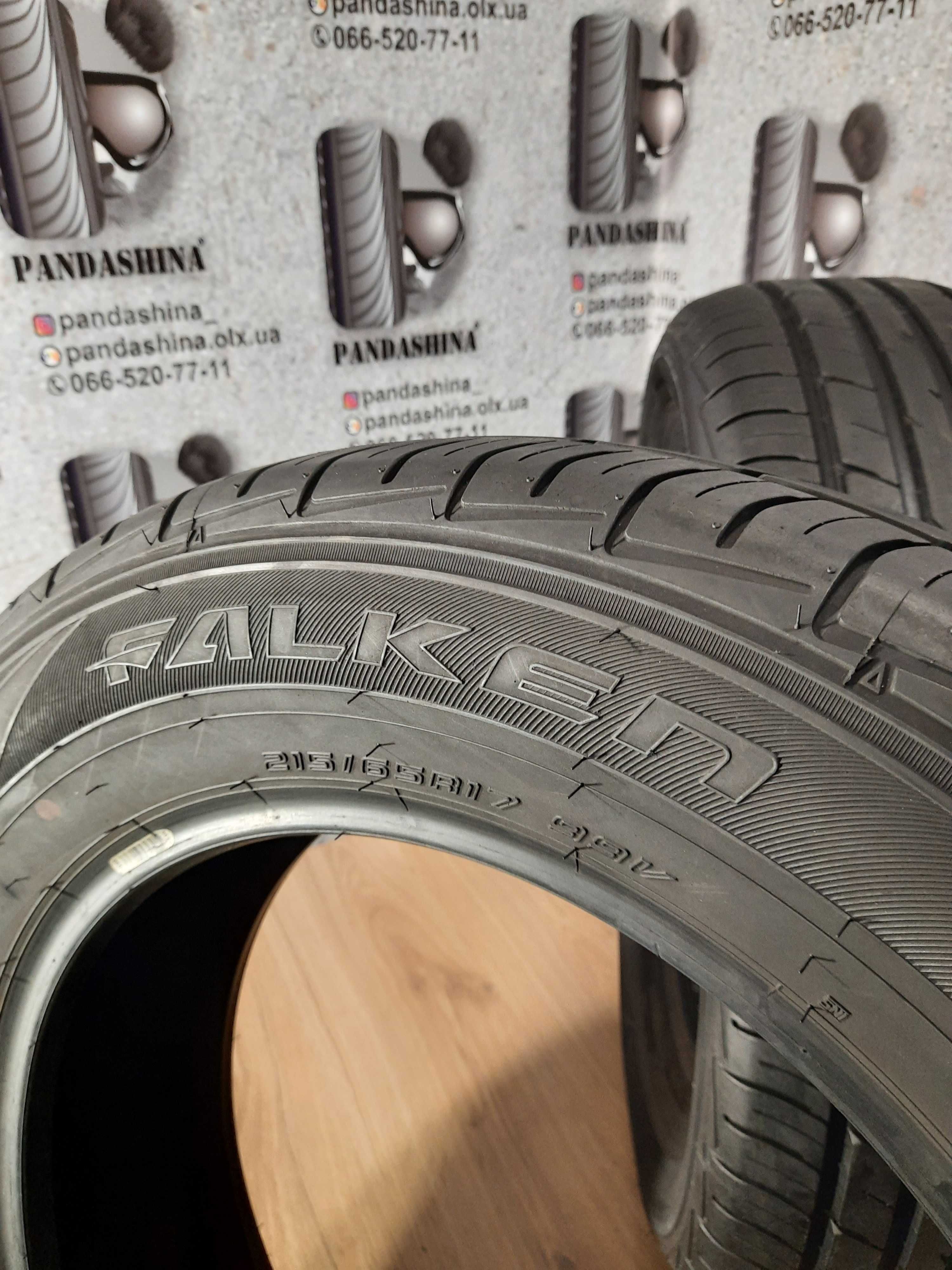 Шини 6,5-7мм 215/65 R17 FALKEN Ziex ZE914 б/в Літо склад