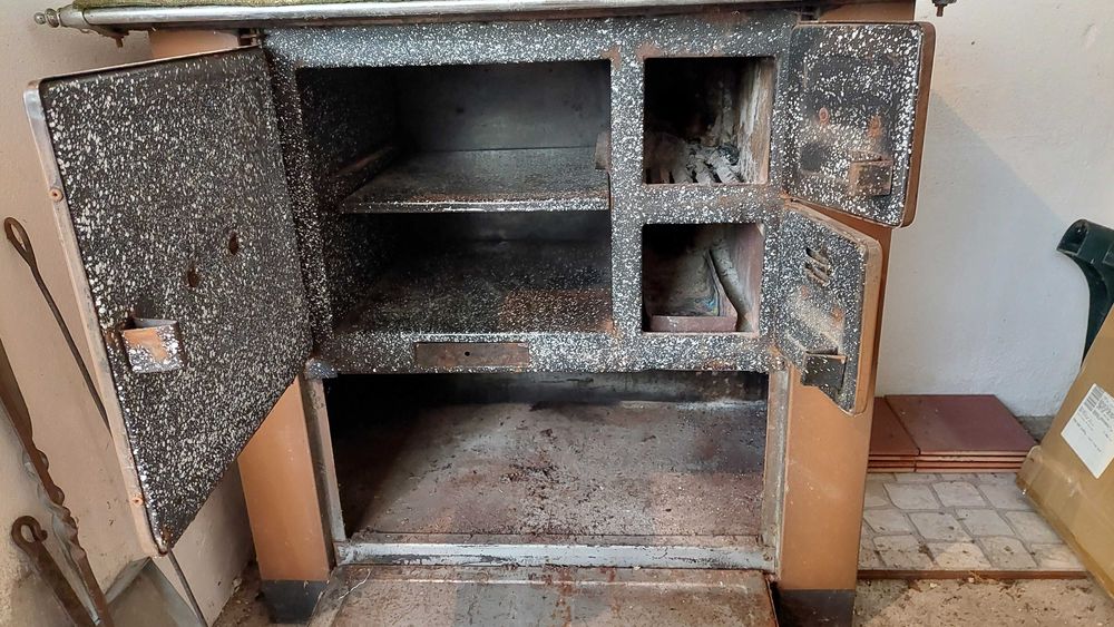 Fogão a lenha em ferro fundido