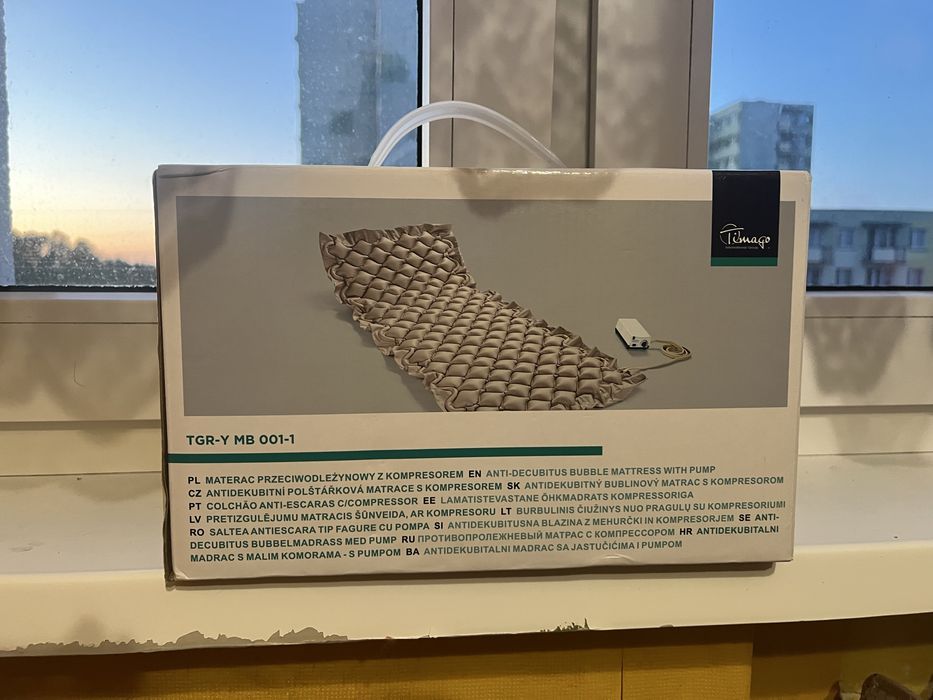 Materac odleżynowy firmy TIMAGO