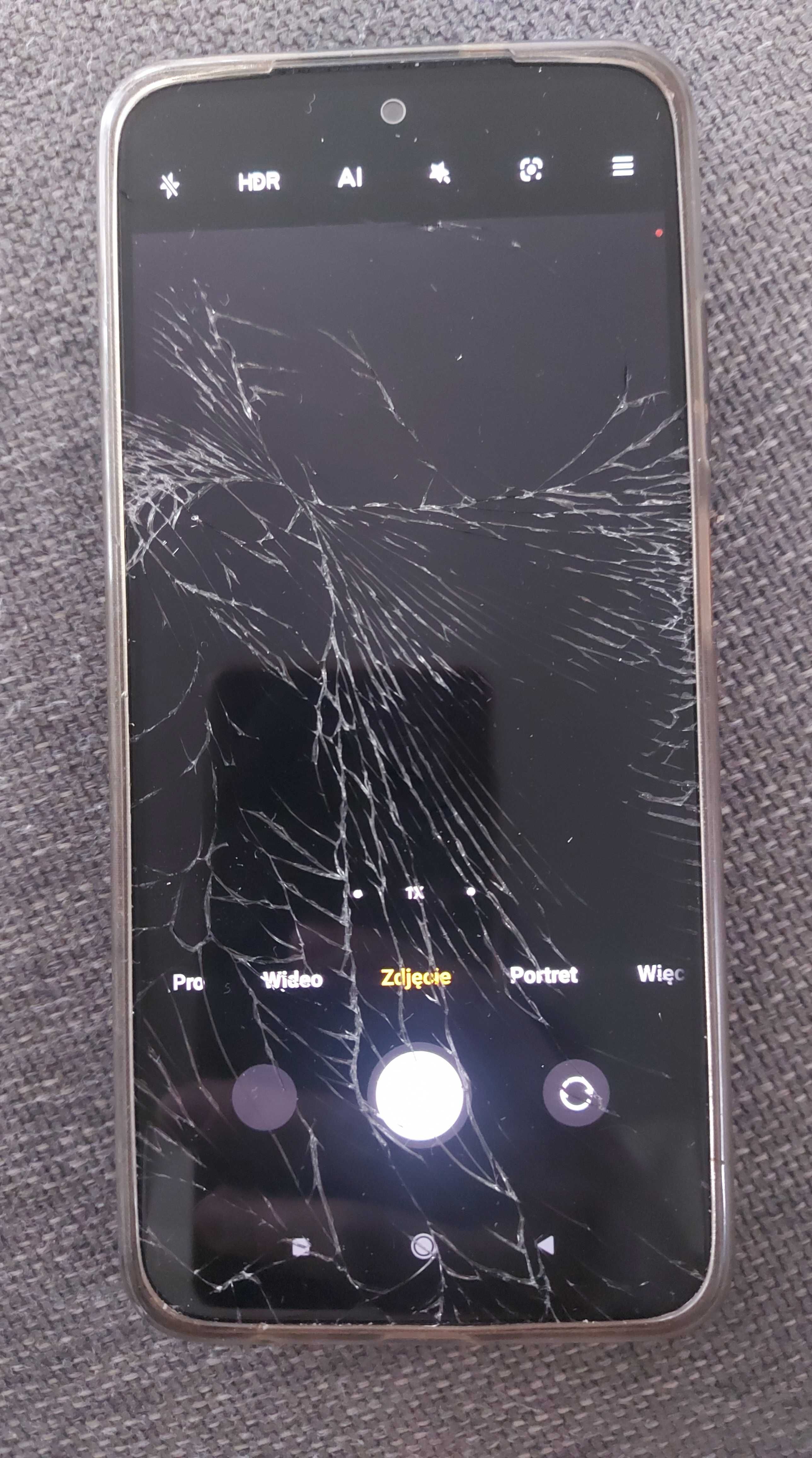 Xiaomi Redmi note 10s peknieta szybka