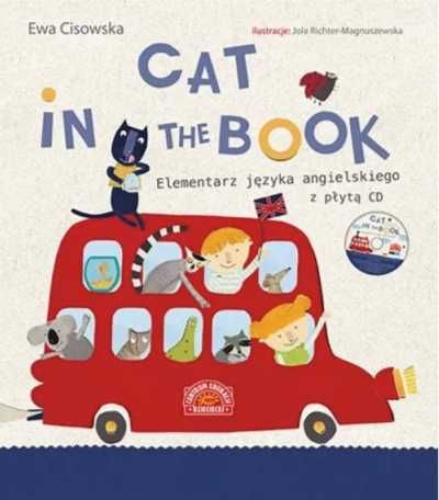 Cat in the book. Elementarz j. angielskiego + CD - Cisowska Ewa