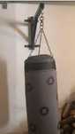 Saco boxe e suporte