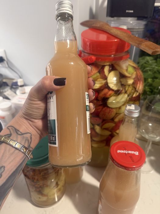 Ocet jablkowy naturalny odchudzajacy obniża cukier pro zapalny