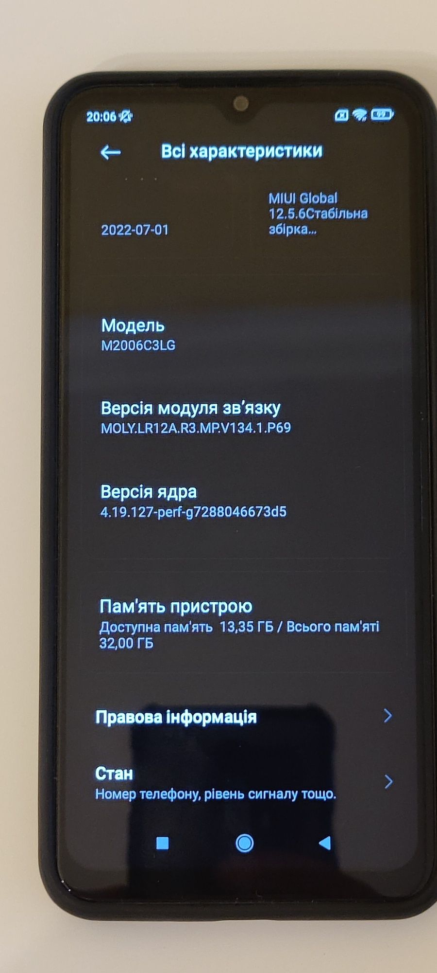 Смартфон Xiaomi Redmi 9A 2/32GB Granite Gray
Xiaomi Redmi 9A 2/32GB Gr